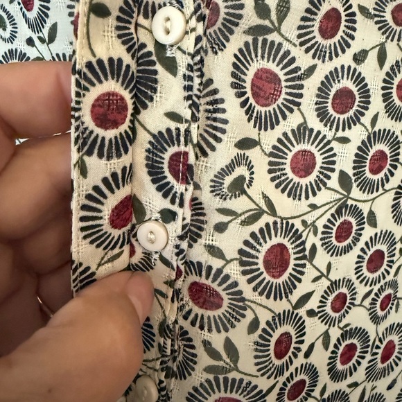 NWT Treeka split neck blouse M Stichfix - Picture 9 of 10